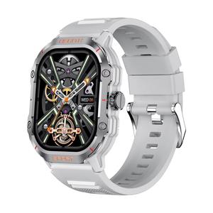 Drioshipping Hommes Étanche BT Appel Multi-Sport Mode Fréquence Cardiaque Écran 2.01 pouces HK24 Amoled Smart Watch 2024 - Product Image 4