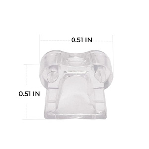 C Shape Plastic Cable <b>Clips</b> N558471 For Cable Management - Product Image 4