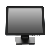 Support d'écran d'ordinateur semi-métallique avec fixation VESA 75*75mm 100*100mm en option, type pliable semi-métallique, hauteur réglable, en stock