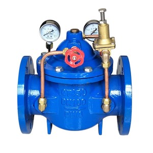 Vanne de réduction de pression réglable en fonte ductile, norme nationale, pour l'alimentation en eau et l'évacuation des eaux usées - Product Image 3