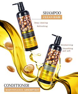 Shampooing et après-shampoing professionnels à l'huile d'argan sans sulfate pour la croissance des cheveux, en gros, sous marque privée - Product Image 5