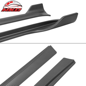 Jupes latérales style IKON V3 en fibre de carbone mate pour Tesla Model Y 2020-2025 - Product Image 5