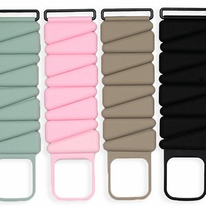 Bracelet lesté en silicone triangulaire pour femme, multicolore, pour yoga et fitness (1 kg, direct usine) - Product Image 1