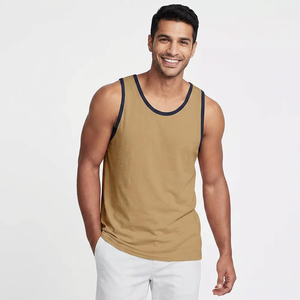 เสื้อกล้ามผู้ชายแบบลำลองระบายอากาศดีสำหรับฟิตเนสออนไลน์ - Product Image 1
