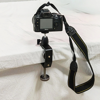 Support de caméra Simock C Clamp pour bureau avec vis standard 1/4 et rotule pour vlogging, diffusion en direct, studio photo et éclairage