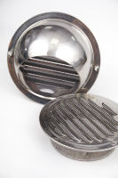 Grilles d'aération de bureau modernes, en aluminium et en acier inoxydable, pour la climatisation, capuchon de ventilation d'air de retour