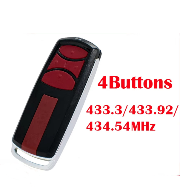 433MHz 433.92MHz 434.54MHz ME960-LM Rolling Code Wireless Garage Remote Control Transmitter Keychain