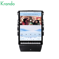 Krando 14,5 pouces, autoradio Android de style Tesla, navigation GPS, pour Renault Koleos Megane 4 2017-2019, Carplay, autoradio multimédia