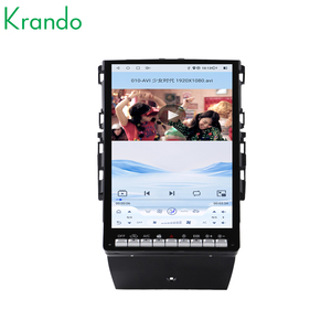Krando 14,5 pouces, autoradio Android de style Tesla, navigation GPS, pour Renault Koleos Megane 4 2017-<span class=keywords><strong>2019</strong></span>, Carplay, autoradio multimédia - Product Image 1