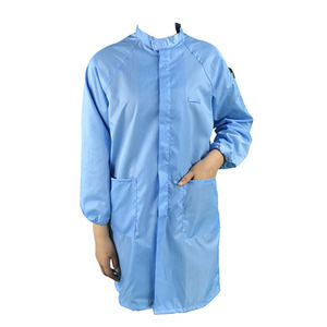 Diskon besar Anti statis <span class=keywords><strong>ESD</strong></span> pakaian pelapis produsen terbaik keamanan industri pakaian kerja untuk pekerjaan ruang pembersih - Product Image 3