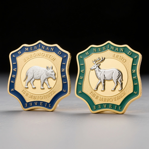 Fabricant de pièces de monnaie commémoratives personnalisées sur mesure pour les États-Unis et le Canada, fabricant de pièces de monnaie de défi avec logo 3D en métal personnalisé - Product Image 5