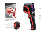 Entretien électrique caméra thermique caméra d'imagerie thermique industrielle caméra thermographe portable