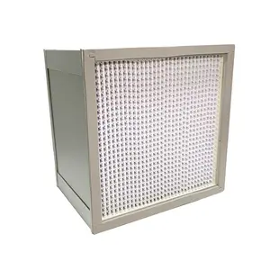 clean room hvac system Deep-pleat Industry Hvac HEPA Air Filter