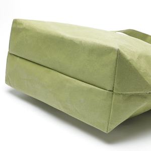 Sac fourre-tout en papier kraft écologique, lavable, brun, réutilisable, sac de shopping pour femmes, sac à main tendance - Product Image 3