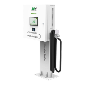 Station de recharge rapide pour véhicules CCS2 20 kW, murale, chargeur de voiture électrique OCPP - Product Image 3