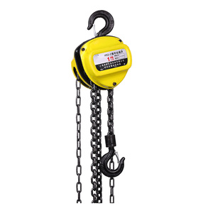 The Factory Manufactures a 1-ton Manual <strong>Chain</strong> Type Metal Lifting <strong>Pulley</strong> System Suitable for the Construction Industry - Product Image 3