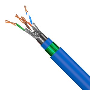 OUFU Customized Outdoor UTP <strong>CAT</strong> <strong>5</strong> CAT6 Steel Tape Armoured Direct Burial Double Sheath <strong>Network</strong> LAN Cable - Product Image 2