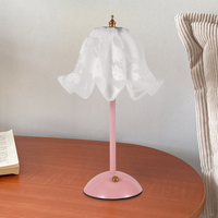 Lampe de table rechargeable à activation tactile pour chambre Instagram, veilleuse, éclairage d'ambiance, cadeau, longue autonomie de la batterie 1800 mAh