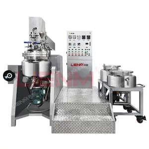 Vakum emulsifier mixer elektromagizer mesin pembuat kosmetik mesin pembuat sabun cair mixer