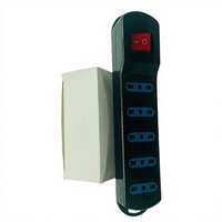 CONNEXION ÉLECTRIQUE italienne 16A taille 5 prises, prise de rangée de style italien à cinq positions Con I nterruttore