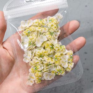 Handgemaakte Sculptuur Acryl Bloem Nail Art Bedels, 3d Blaadje Met Glanzende Diamantpers Op Nagels Jewely Diy Manicure Accessoire