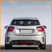 Pour Mercedes-Benz Classe A W176 2013-2018 : Feux arrière à LED dynamiques séquentiels avec animation de démarrage et design de bienvenue, nouveau look restylé