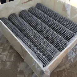 Waben design SS304 Edelstahl-Flachdraht-Förderbänder Langlebiges Metall Produkt Effizientes Waben förderband - Product Image 6