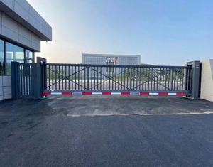 Porte coulissante suspendue électrique à l'extérieur de la villa Porte électrique coulissante en porte-à-faux de haute qualité - Product Image 5