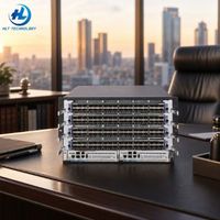 S12508G-EF Chasis de Switch de Enrutamiento Ethernet Modular de 8 Ranuras, Estación de Agregación de Datos de Red de Capa 3 Administrada de Alta Densidad