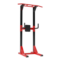 Tour de musculation multifonction réglable Chaoran pour la maison, station de barre de dips en acier, noir, durable, fitness, gym, personnalisable