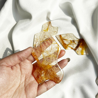 Outil de massage facial et corporel Gua Sha en quartz rose, pierre Bian, jade véritable et cristal de quartz avec logo personnalisé