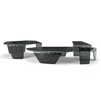 Italienischer Luxus-Tisch - Italienischer Minimalistischer Acryl-Kombinations-Couchtisch mit Hochwertigem Transparentem Kristall