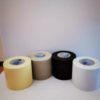 Ruban d'emballage en PVC d'isolation personnalisé en usine câble de fixation attache de climatisation