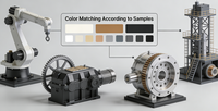 Service de correspondance des couleurs de peinture pour machines de construction et appareils électroménagers avec couche de finition acrylique personnalisée pour climats à températures élevées – Solution tout-en-un