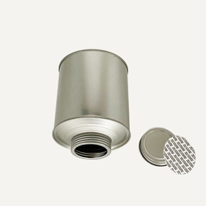 Boîte en fer blanc OEM 200g ronde et carrée avec couvercle à vis, personnalisable avec logo, pour café, aliments, aliments pour animaux, bonbons, huile d'olive et biscuits - Product Image 3