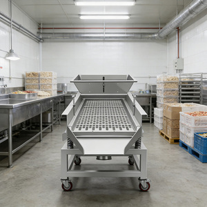 Setaccio Vibrante Lineare Multistrato con Dimensione della Maglia Personalizzabile per Lavorazione Alimentare e Chimica - Product Image 2