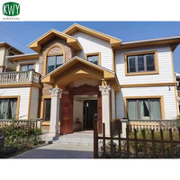 Casa Prefabricada de Acero Ligero, Villa Moderna de 2 Pisos, 2 Dormitorios, Completamente Equipada, de Alta Calidad y Económica