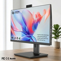 Sharerdp - Ordenador de Oficina con Pantalla Táctil Core I3 de 12.ª Generación 1215U de 24 Pulgadas, Todo en Uno, Pantalla Táctil, Mini PC de Escritorio