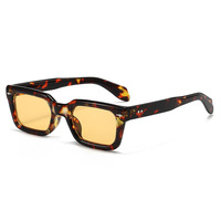 Nouvelles lunettes de soleil polarisées à monture carrée multicolore avec logo personnalisé, protection UV400, pour hommes, idéales pour l'extérieur