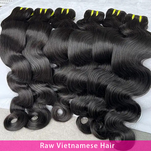 ISEE 12A Muestra de cabello <span class=keywords><strong>humano</strong></span> liso de hueso vietnamita crudo Proveedor, paquetes de cabello alineado <span class=keywords><strong>con</strong></span> cutícula cruda estirada doble en stock - Product Image 3