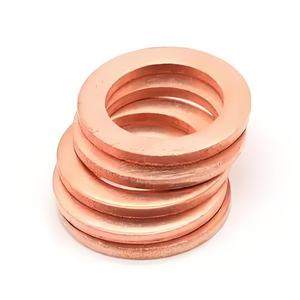 Arandela de cuña de cobre para coche de alta presión personalizada M6 M8 M10 M12 M14 M16 M18 M20 arandelas planas métricas de cobre rojo - Product Image 3
