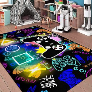 <span class=keywords><strong>Tapis</strong></span> de jeu pour zone de jeu, style cool pour garçons et adolescents, utilisation en <span class=keywords><strong>chambre</strong></span>, fabriqué à la machine, rembourré, adapté aux animaux domestiques, en polyester, antimicrobien - Product Image 3