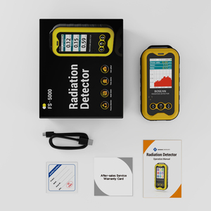 Bosean FS-5000 Orange Geiger Counter Dose Dosimeter Nuclear Detector Safety Survey <b>Meter</b> <b>Sound</b> FS-5000 Detector Nuclea - Product Image 6