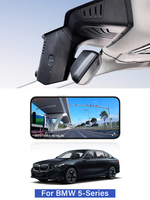 Caméra de tableau de bord cachée HOLROADX 4K UHD pour BMW Série 5/7 525/530 Li, contrôle par application, Wi-Fi, capteur G, enregistrement en boucle, Plug&Play, vision nocturne