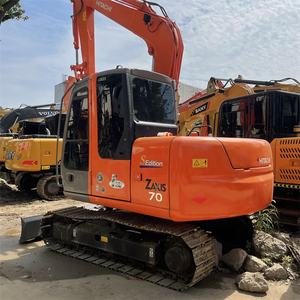 Excavadora sobre orugas Hitachi ZX70 ZX30U usada de segunda mano ZX70 ZX60 ZX55 Japan Digger con alta calidad lista para la venta - Product Image 2