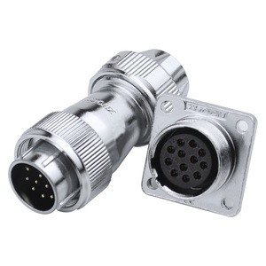 WF/HF20 ขั้วต่อกันน้ำสำหรับการบิน 2/3/4/5/6/7/9/12PIN TE/Z ปลั๊กไฟฟ้าอุตสาหกรรมสำหรับอุปกรณ์งานหนัก - Product Image 2