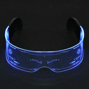 Partiler için renk değiştiren aydınlık su geçirmez akrilik LED gözlük mezuniyet sevgililer günü şükran konserleri ramazan - Product Image 1