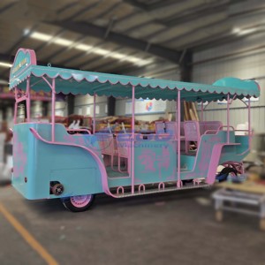 Vente en gros d'usine : Grande calèche de divertissement et de tourisme à chevaux avec couleurs personnalisables - Product Image 5