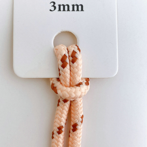 <span class=keywords><strong>Porte</strong></span>-clés en <span class=keywords><strong>macramé</strong></span> tressé en polyester fait main pour femmes - Breloques de sac en corde style bohème, plusieurs couleurs pour la fabrication de bijoux - Product Image 4