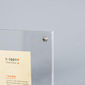 Exhibidor de Tarjetas de Presentación Acrílico Personalizado Ecológico de Fábrica, Letrero de Mesa, Marca XINDA, Promoción Empresarial, Escritorio - Product Image 4